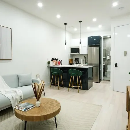 317-2d Brand New Modern 1br W&d Near Park *