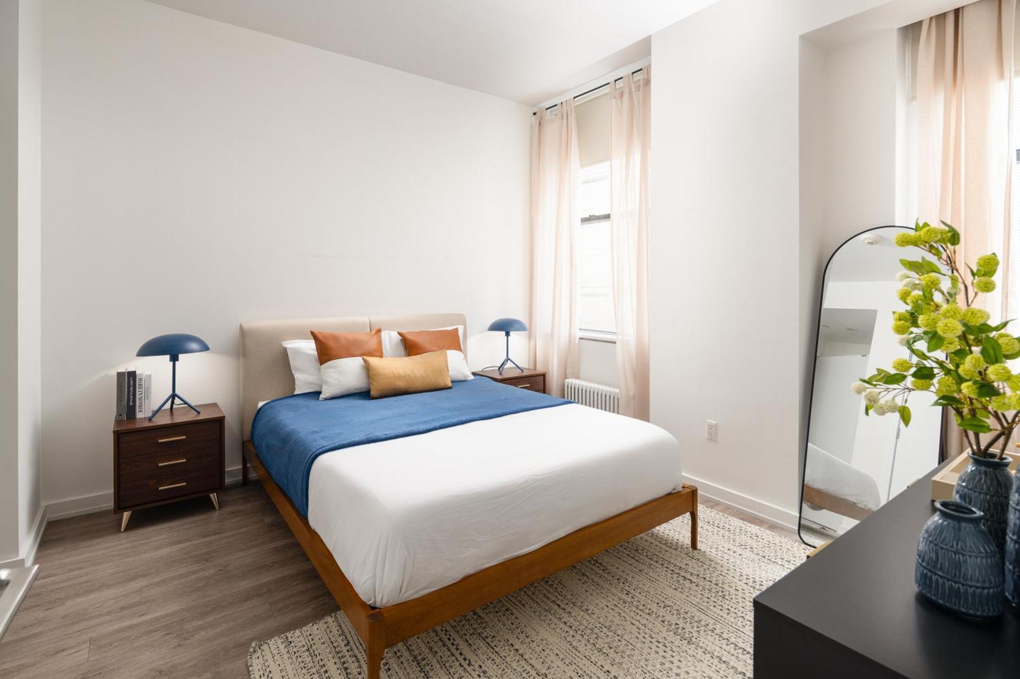 Apartment Luxury 2bd Nr St Gym Rooftop W/d *