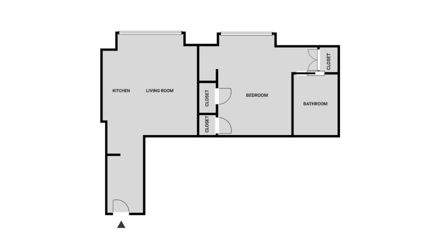 Apartment Financial District 1br W Wd Gym Elevator Nyc-1362 *