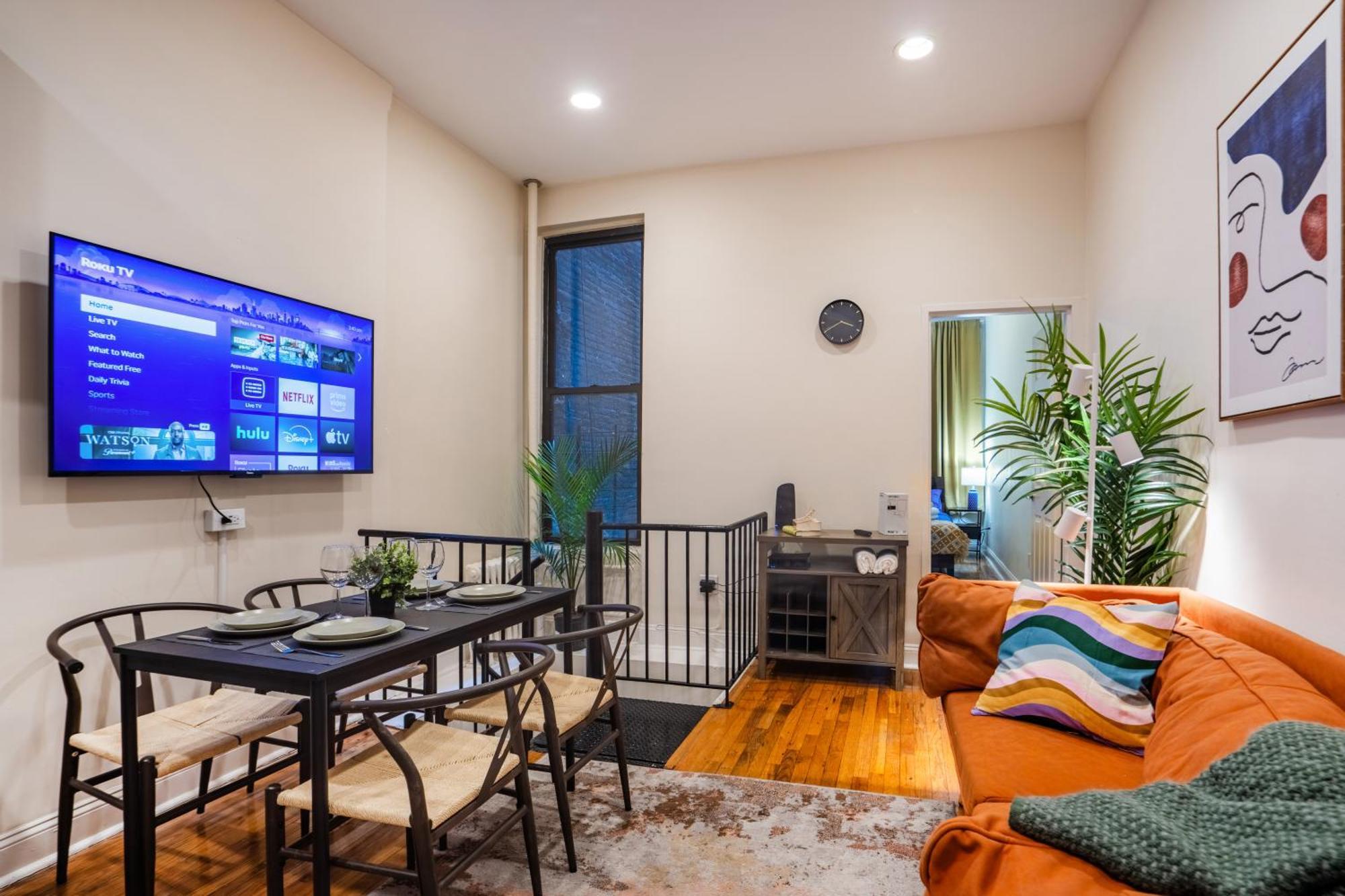 Appartement 3 Bedroom Cozy In Manhattan Valley *