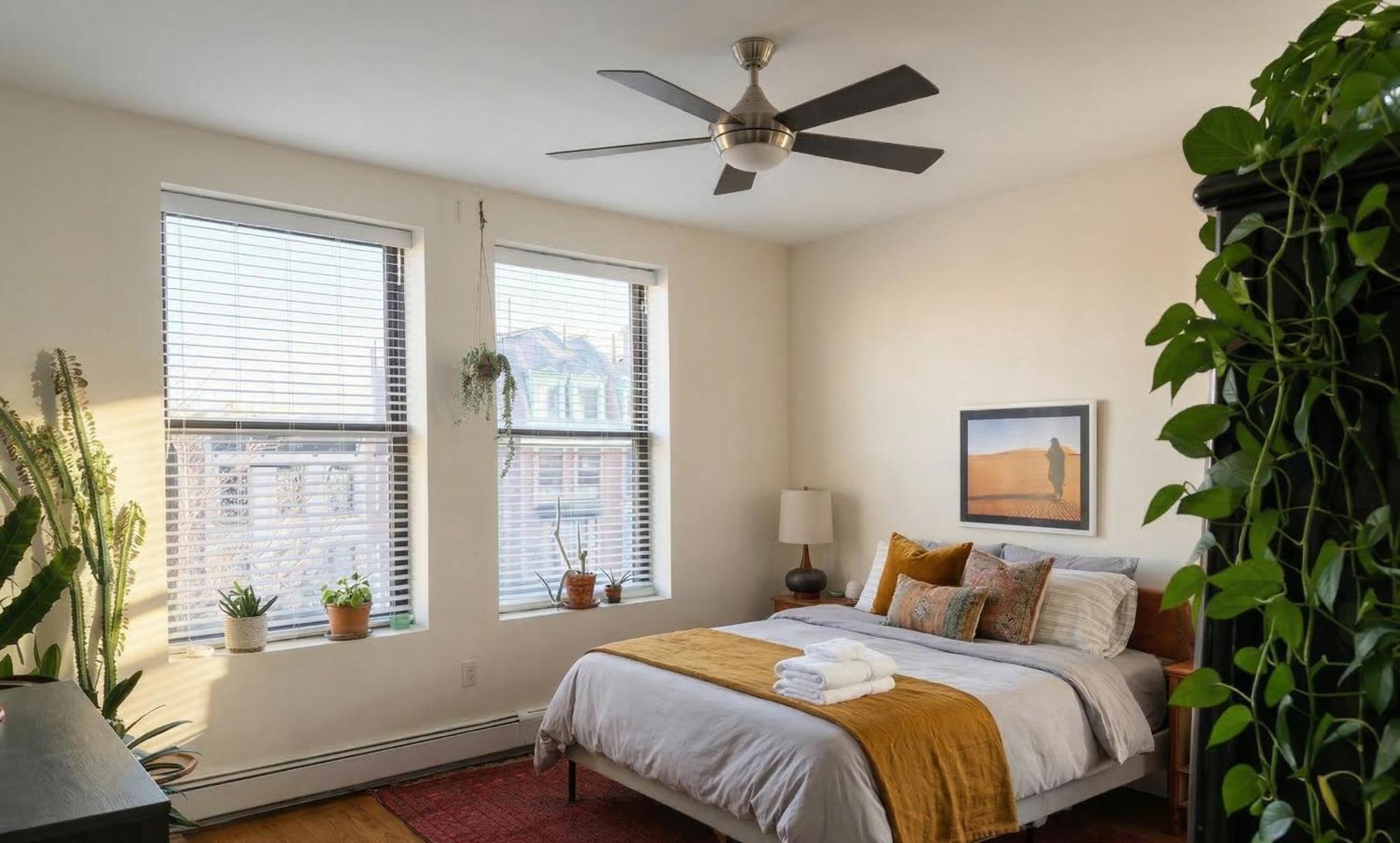 Sunlit Luxury 2br Harlem Brownstone Retreat With Terrace Near Express Trains Apartment New York