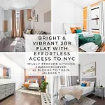 Swj 3rd - Sleeps 7,close To Lga,times Sq In 25 Min *