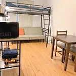 Shered Bathroom 4 Sofabed + Loftbed + Kitchen