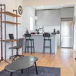 Industrial Style Brooklyn Retreat W Balcony