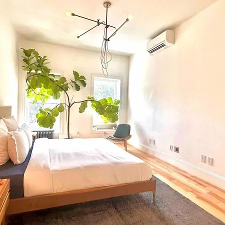 Airy, Modern Penthouse In A Brooklyn Brownstone * New York