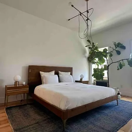 Airy, Modern Penthouse In A Brooklyn Brownstone Apartment New York