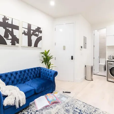 317-4c New Modern 1br W&d Walk To Park * New York