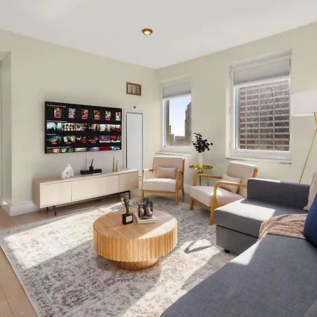 Apartment Rare Luxurious 1 Block From Time Square New York