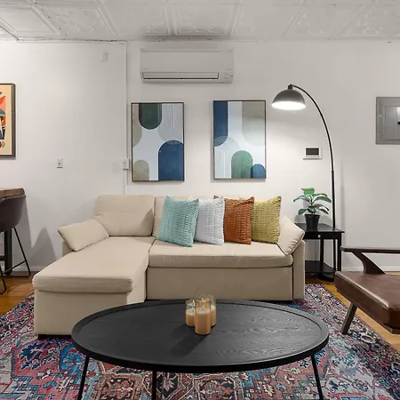 Apartment Manhattan Loft Bliss, Bright & Rustic Charm *
