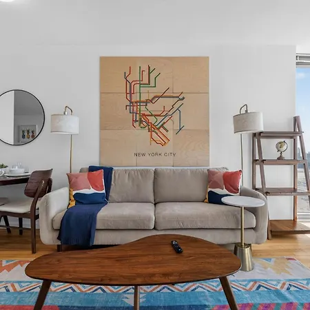 Apartment Long Island 1 Bedroom W Work Setup By Anyplace - 11743