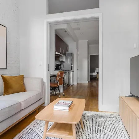 Apartment Blueground Hells Kitchen Terrace Nr Times Square Nyc-2062 *