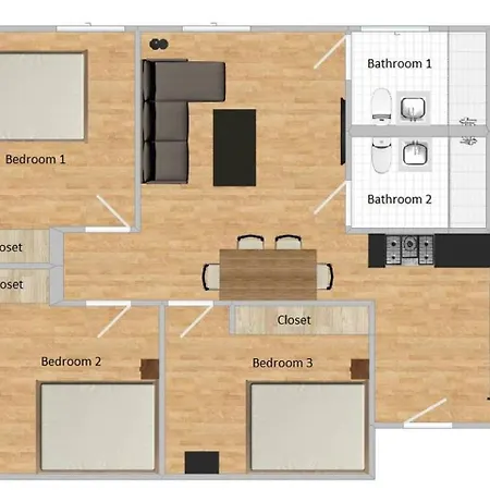 Apartment Bright, Spacious 3br/2ba In East Village, Great For Groups And Families! *