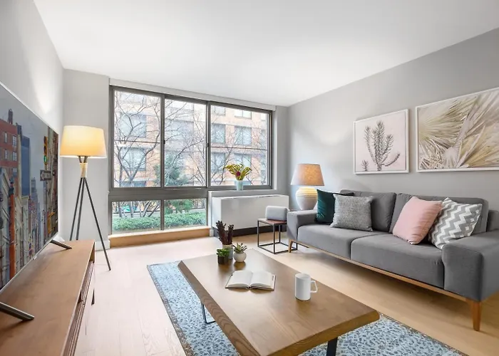 Chelsea 1Br W Doorman Lux Gym Sundeck Nyc-169