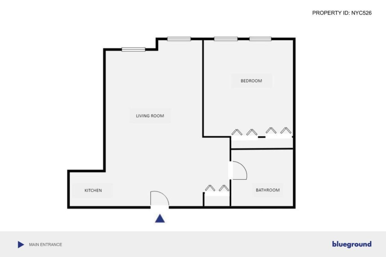 Chelsea 1br W Doorman Nr Penn Station Nyc-526 *