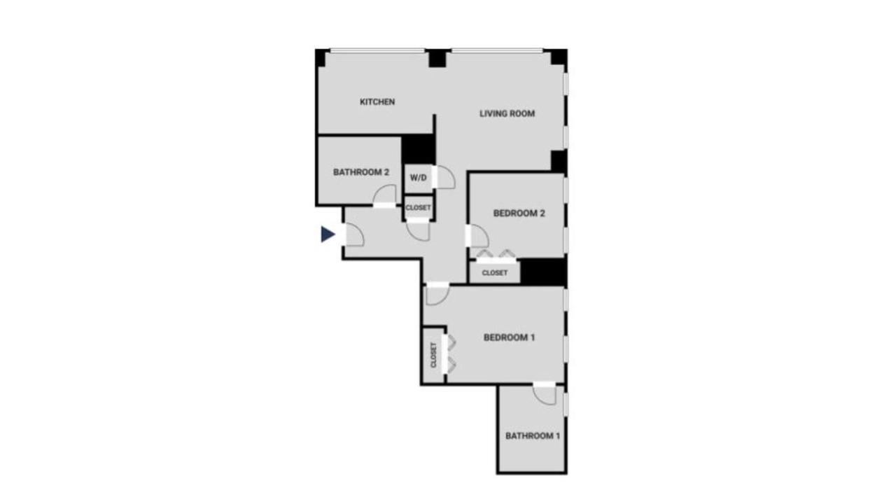 Clinton Hill 2br W Gym Pool Wd Nr Barclays Nyc-1025 Appartement *
