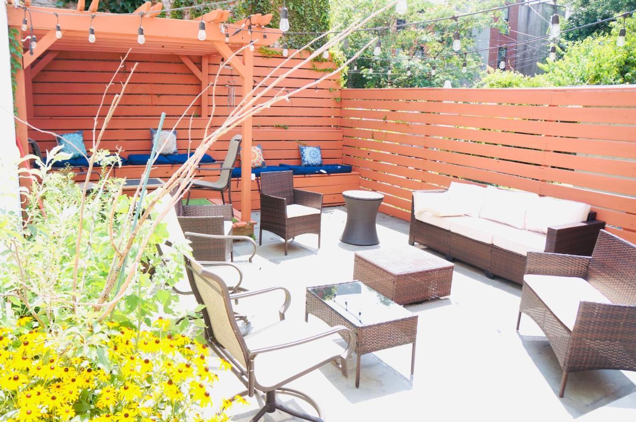 Privatunterkunft Modern Brownstone 2bdrm Duplex With Backyard Terrace