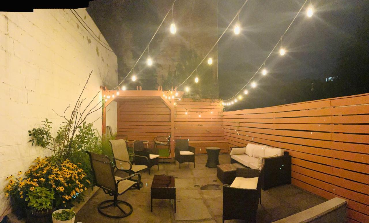 Privatunterkunft Modern Brownstone 2bdrm Duplex With Backyard Terrace