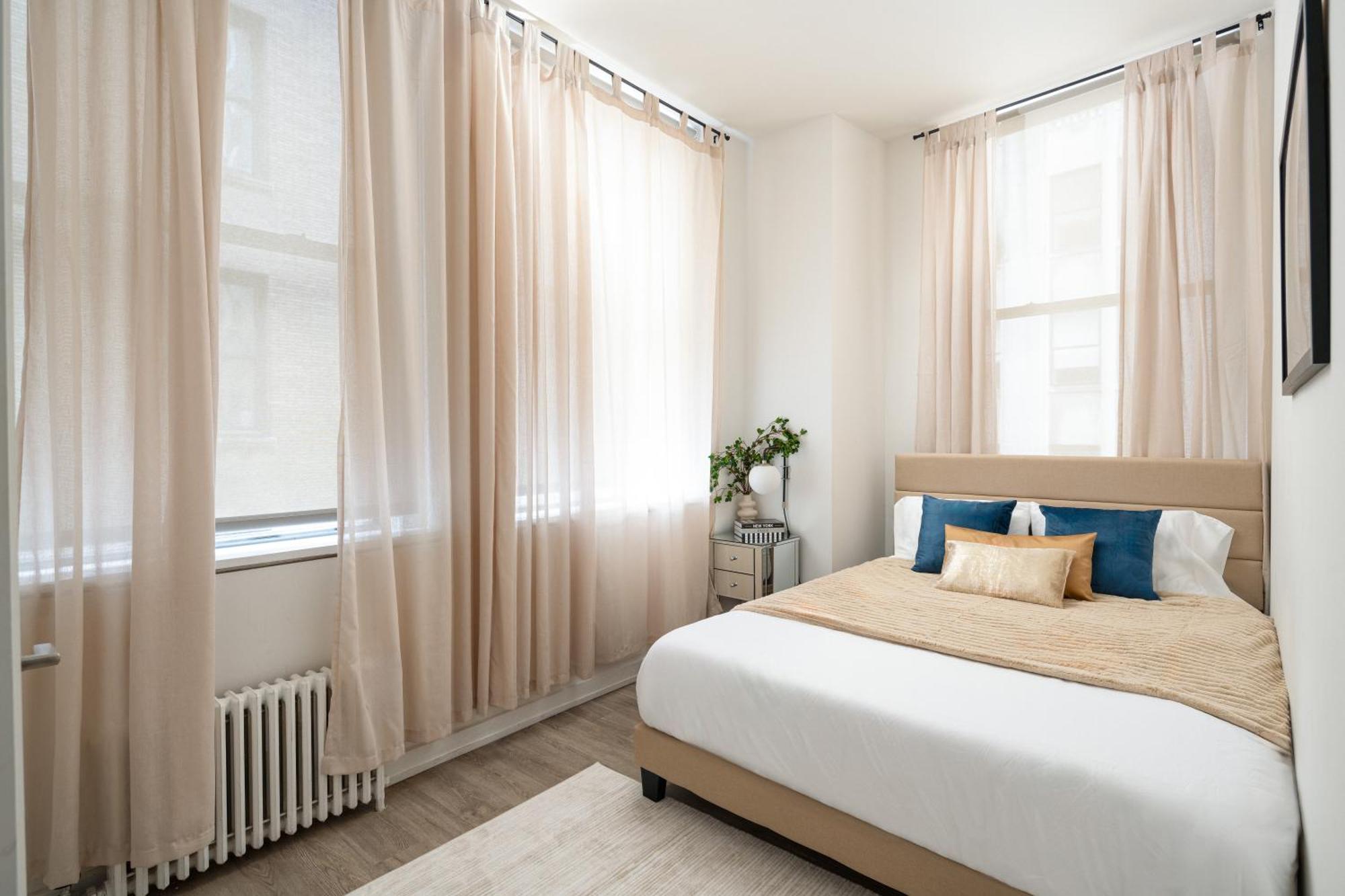 Apartment Luxury 2bd Nr St Gym Rooftop W/d New York