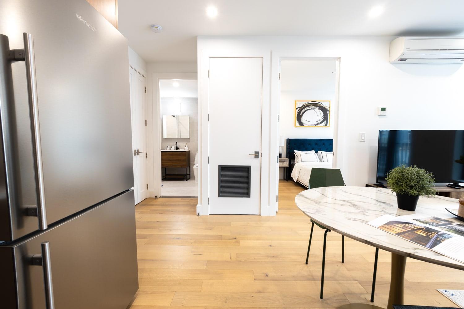 Ferienhaus 149bk-302 New Construction 1br Wd In Unit Balcony New York