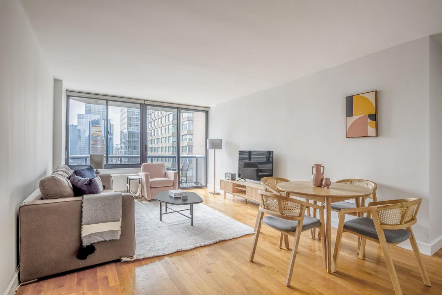 Midtown 2br W Elevator Wd Nr Entertainment Nyc-1227 Apartment New York
