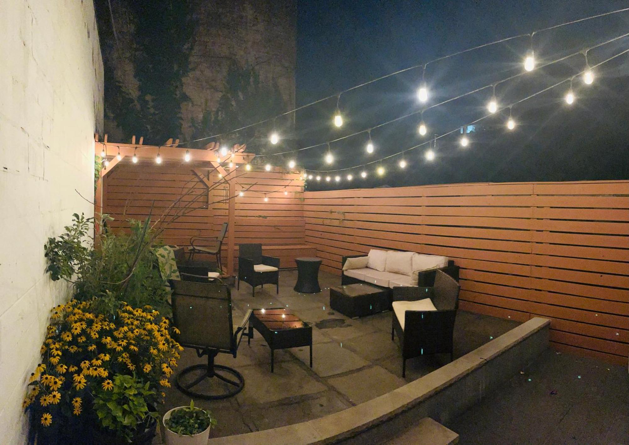 Privatunterkunft Modern Brownstone 2bdrm Duplex With Backyard Terrace New York