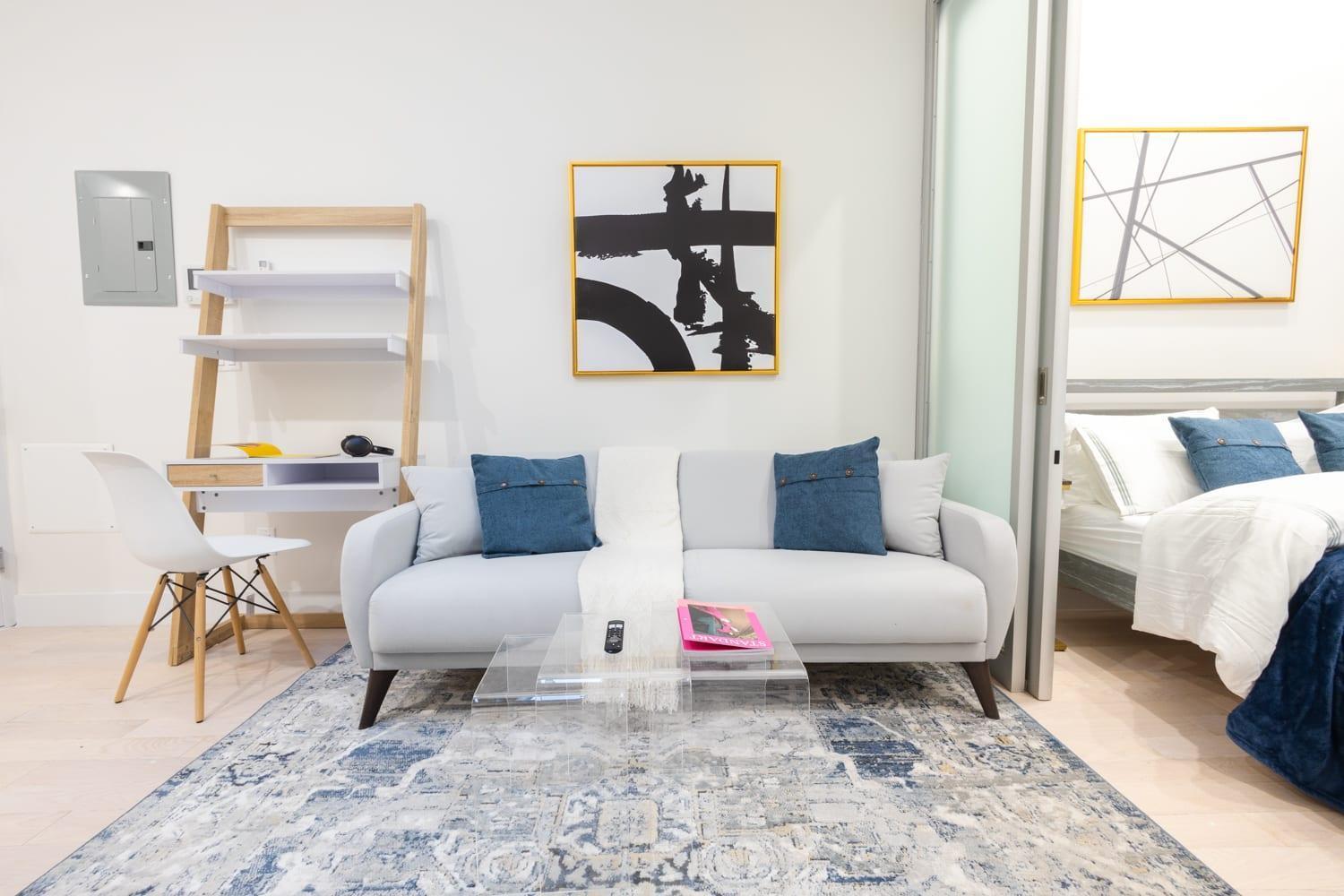 317-4a New Modern 1br W&d Walk To Park Apartment *