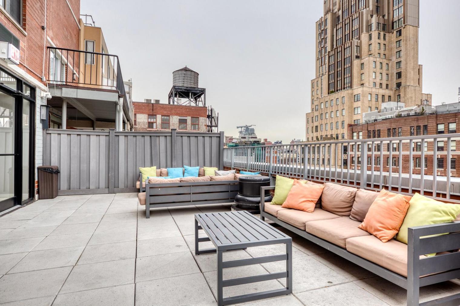 Appartement Chelsea 1br W Doorman Roofdeck Bbq Nyc-427 *