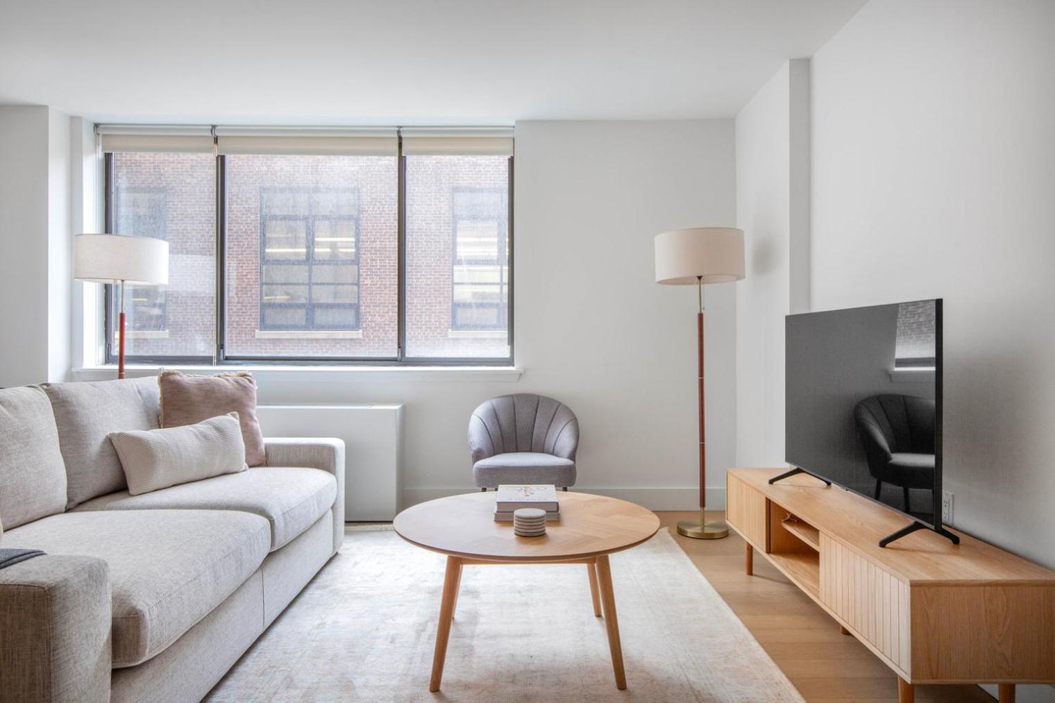 Chelsea 1br W Doorman Lounge Nr Food Hall Nyc-1196 Appartement *