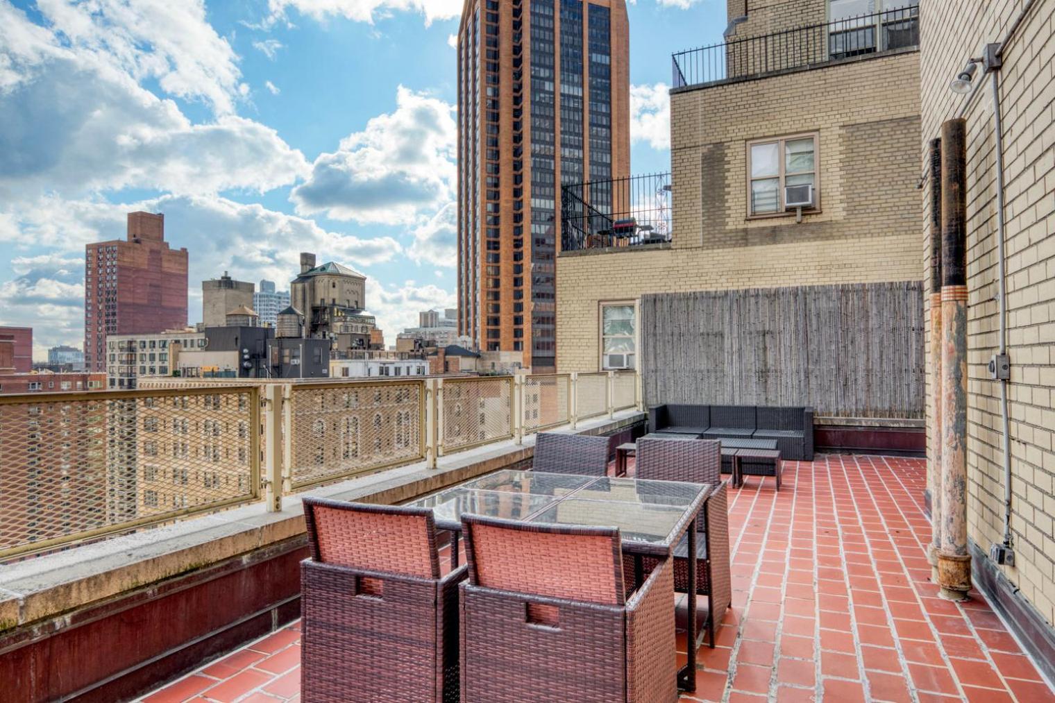 Murray Hill 2br W Wraparound Terrace Nr Park Nyc-1347 Appartement New York