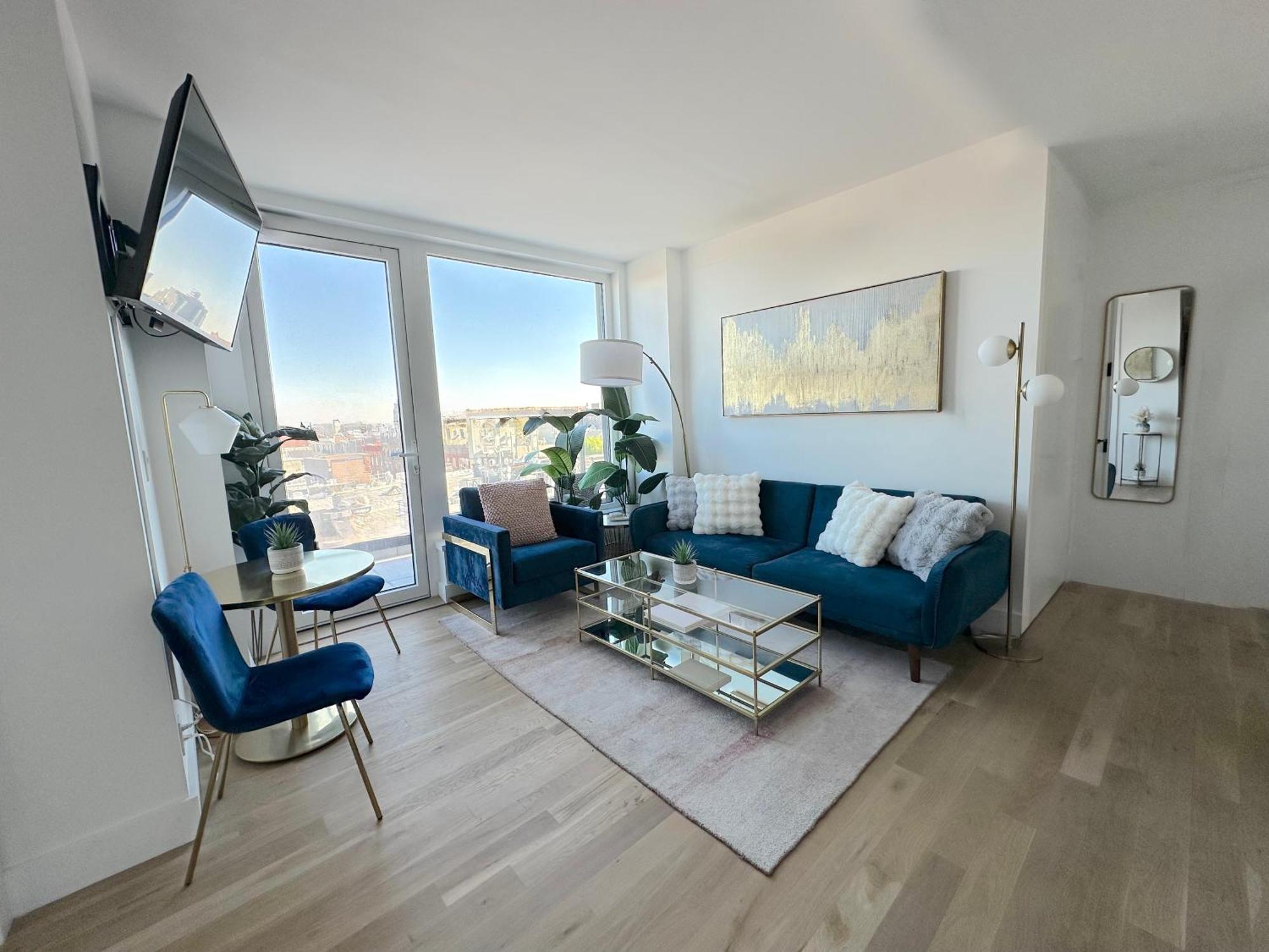 Modern One Bedroom - Large Private Terrace - Luxury Building - Williamsburg Appartement *
