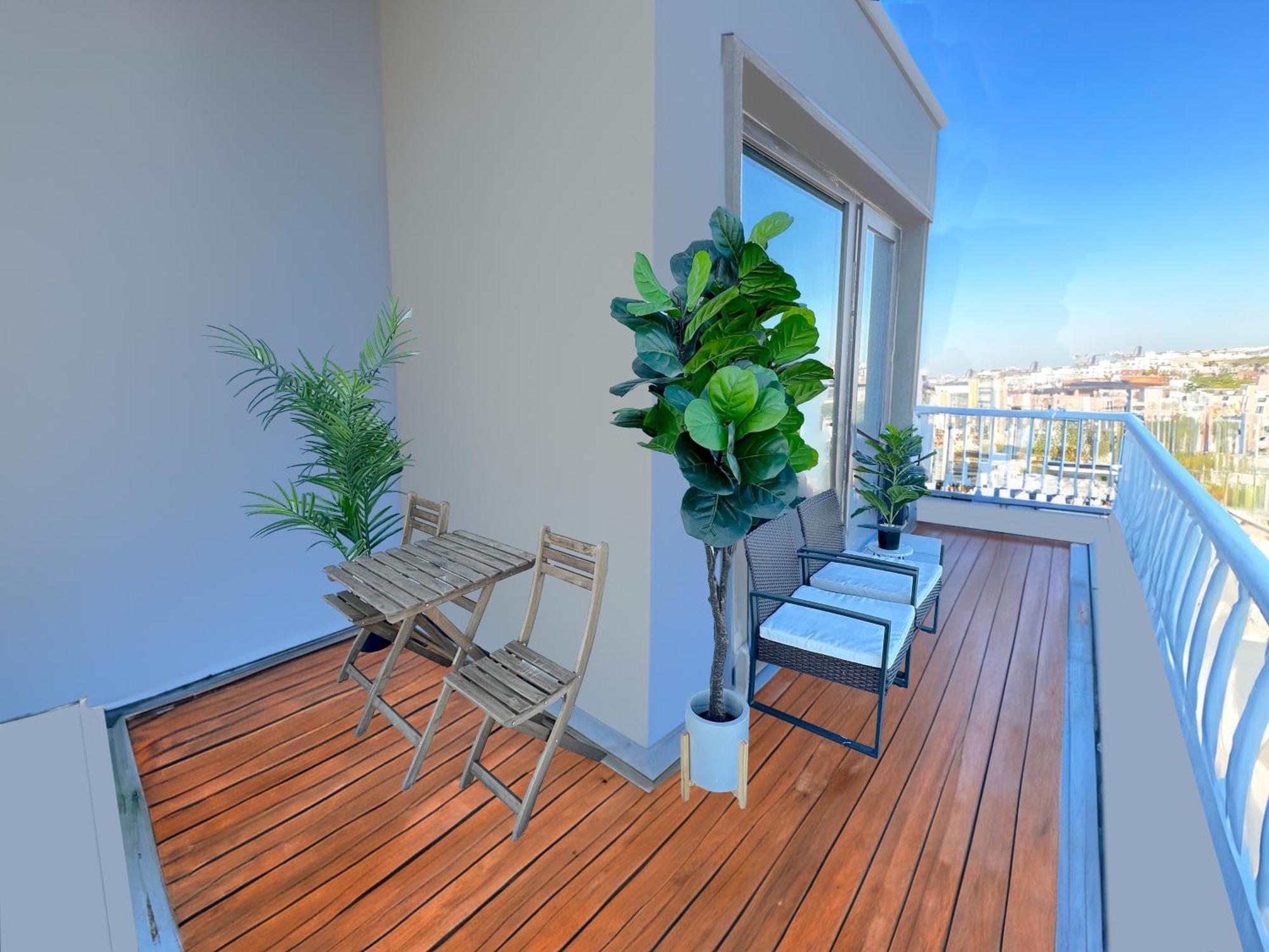 Appartement Modern One Bedroom - Large Private Terrace - Luxury Building - Williamsburg New York