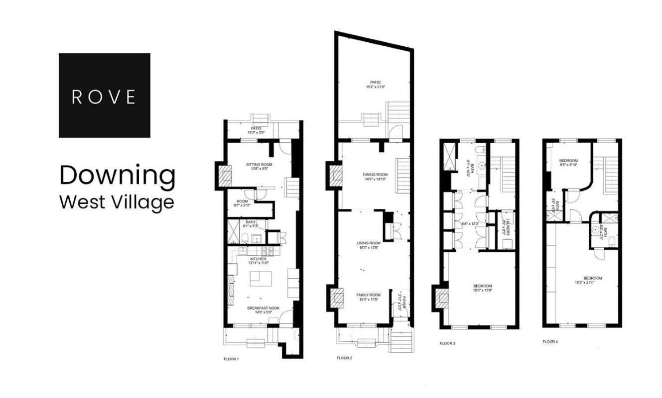 Downing By Rove Travel Private Terrace & Patio Apartment *