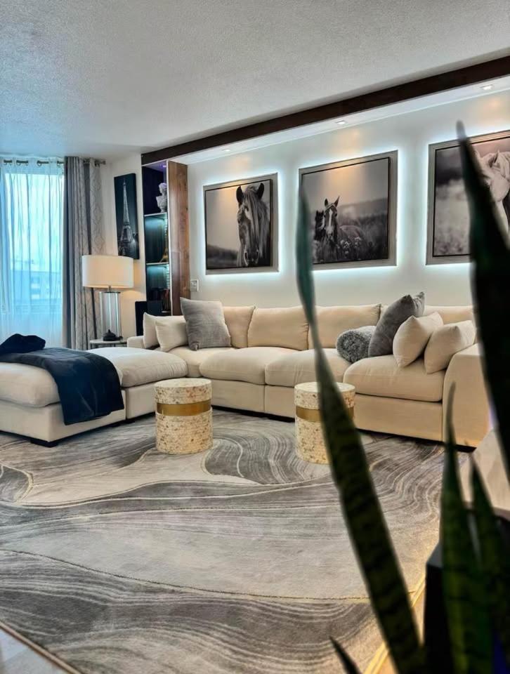 New Modern 2br W Fireplace & Fitness Lounge, Live Comfortably In East Harlem Apartment