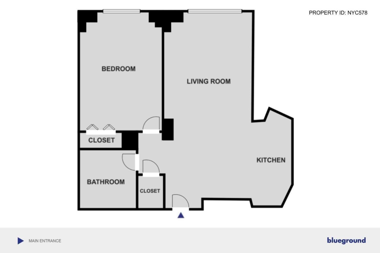 Blueground Union Square Rooftop Nr Union Square Park Nyc-578 Apartment *