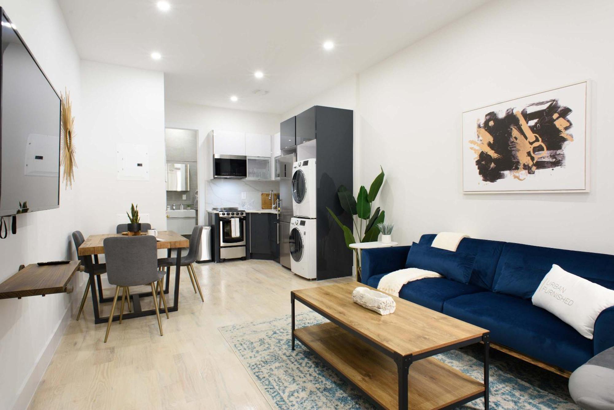 78-1a New Modern 1br W&d Walk To Park Apartment