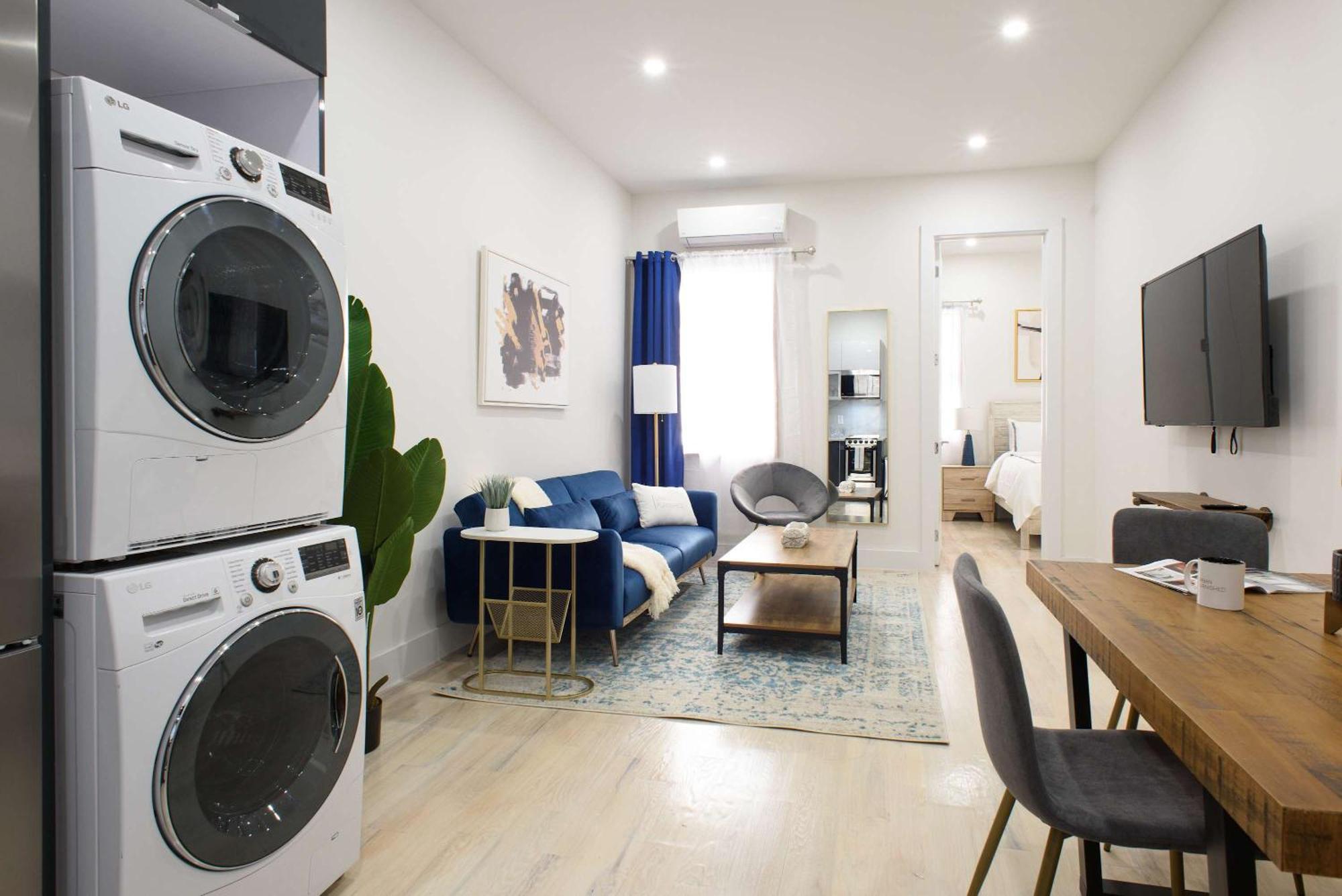 78-1a New Modern 1br W&d Walk To Park Apartment *