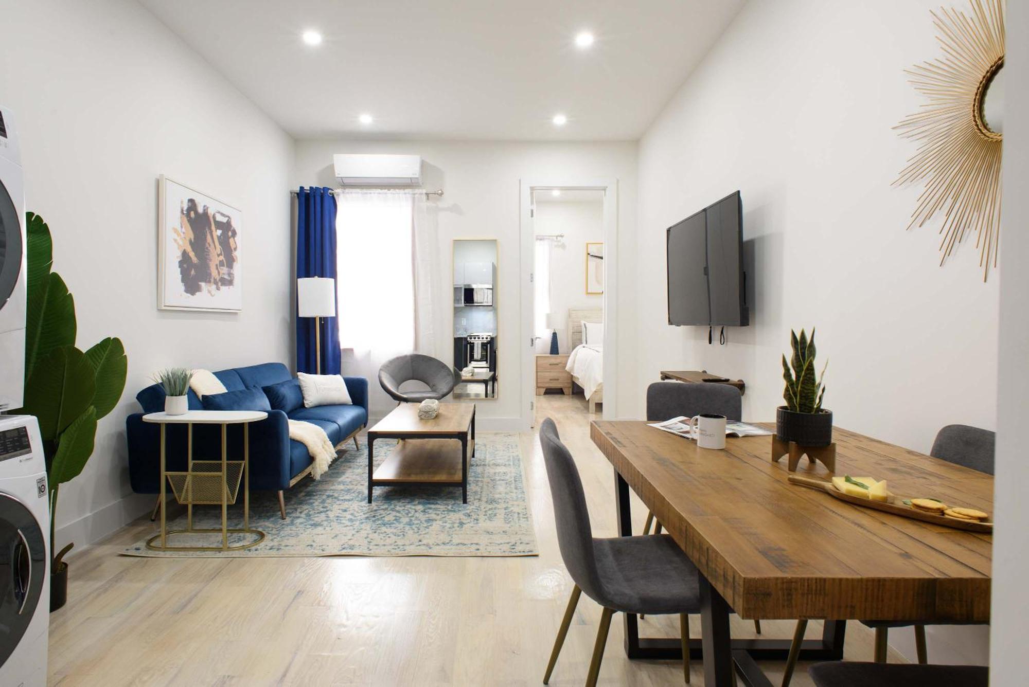 78-1a New Modern 1br W&d Walk To Park Apartment New York