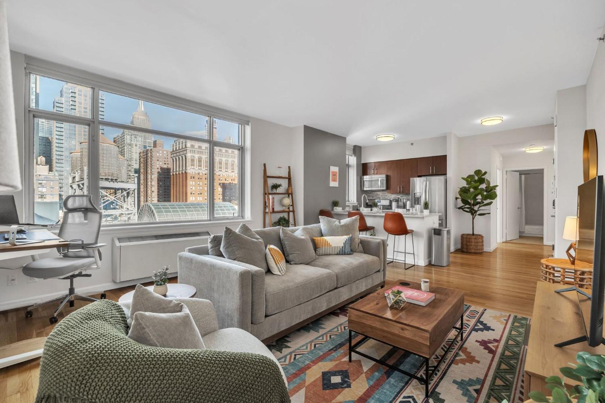 Chelsea 1 Bedroom W Work Setup By Anyplace - 11651 Apartment New York