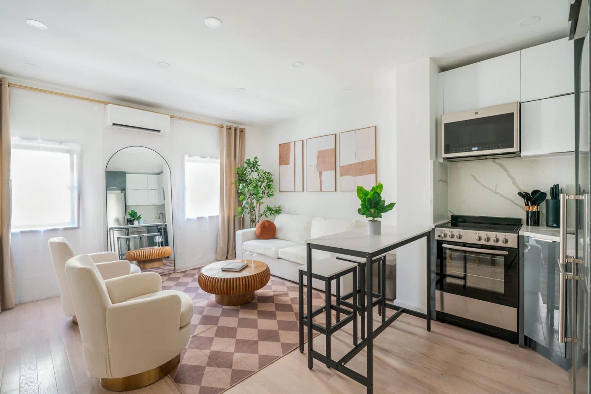 317-4b Brand New Modern 1br Union Square Wd In Unit Apartment