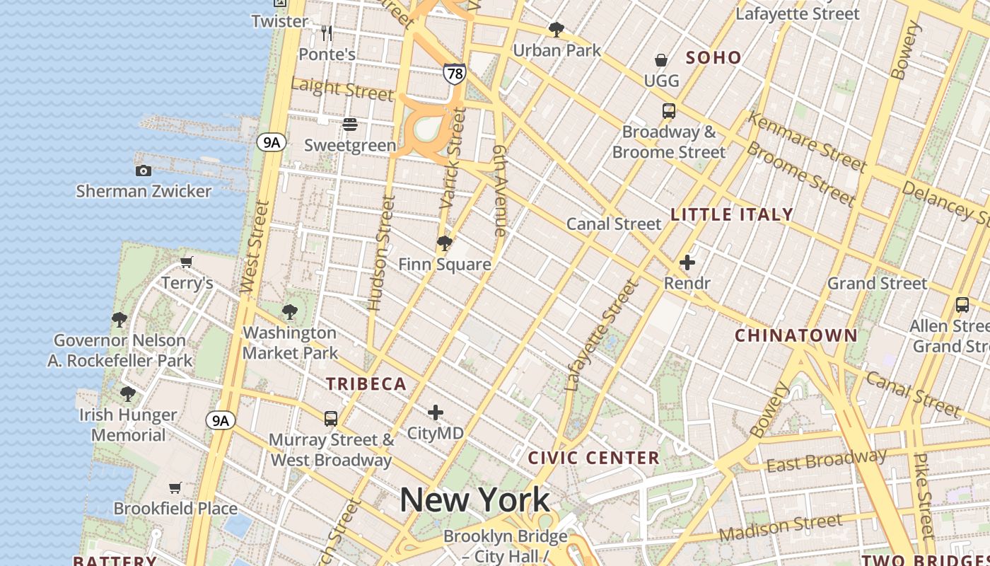 map